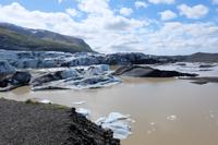 Gletscher Svinafellsjokull 