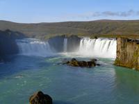 Island - Wasserfall Goðafoss 