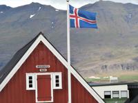 Island Flagge