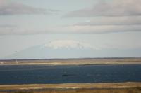 Islands Berge und Gletscher