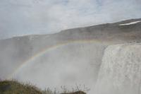 Regenbogen über Europas größten Wasserfall 