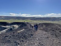 Rundgang am Krater Grabrok