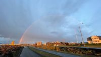 Sonnenuntergang in Reykjavik