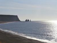 Strand an der Landspitze Dyrholaey