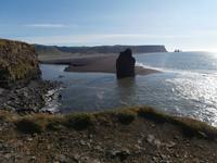 Strand an der Landspitze Dyrholaey