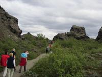 Wanderung im Lava-Labyrinth