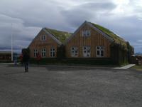 kleine Torfhäuser