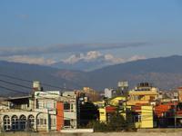 Blick von Patan Richtung Himalaya