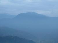 Sonnenaufgangsstimmung bei Pokhara