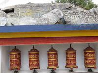 am tibetischen Kloster