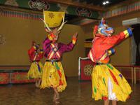 Maskentänze in Paro