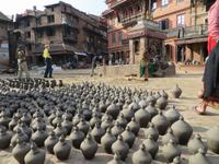 Töpfermarkt in Bakhtapur