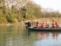 Kanufahrt im Chitwan