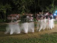 ein flüchtiger Hauch Folklore imm Chitwan