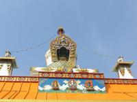 in Lumbini, deutscher Tempel