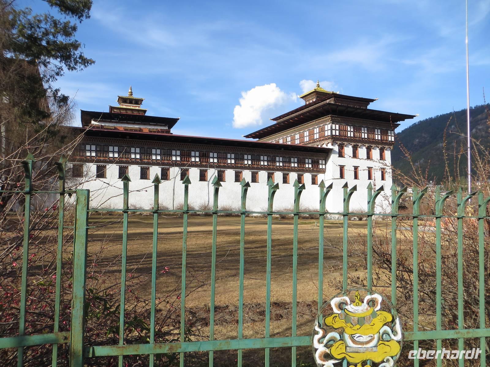 Dzong Thimphu und Regierungssitz
