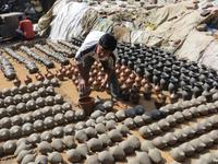 Töpfermarkt in Bhaktapur