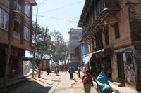 Mittagspause auf dem Weg nach Pokhara