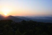 Tal von Pokhara bei Sonnenaufgang