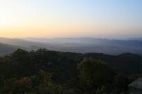 Tal von Pokhara bei Sonnenaufgang