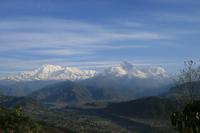 Annapurna und Tal von Pokhara