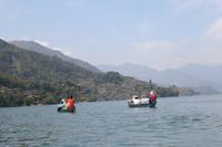 Bootsfahrt auf dem Phewa See