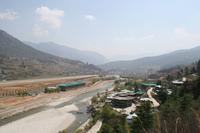 Blick auf den Flughafen