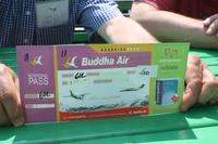 Wir fliegen mit Buddha Air