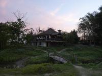 Blick auf Sapana Lodge