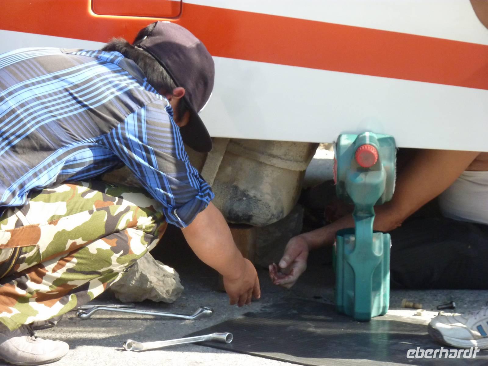 Panne - Tank verloren