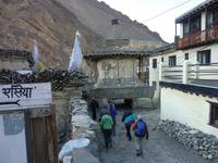 Spaziergang durch Kagbeni mit Nana