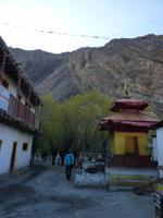 Spaziergang durch Kagbeni mit Nana