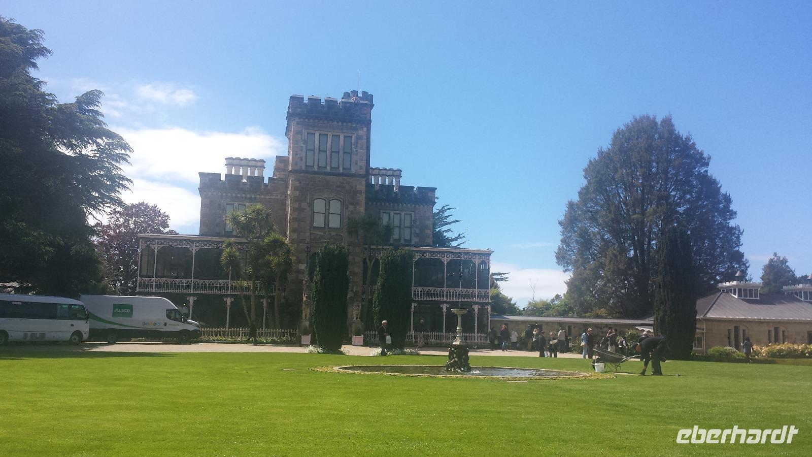 Besuch des Larnarch Castle - Neuseeland