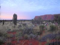 Sonnenaufgang am Ayers Rock