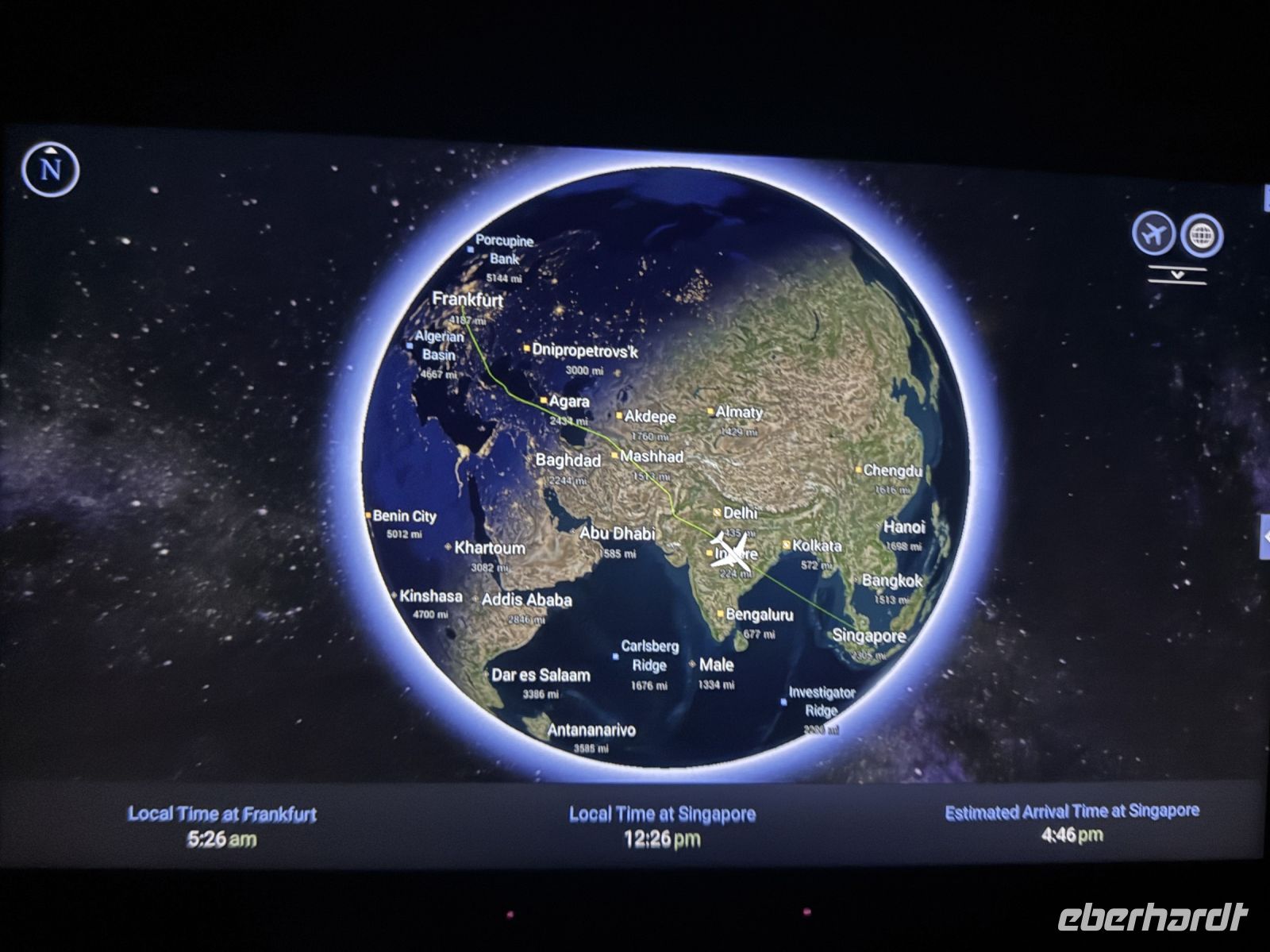 Flug Frankfurt nach Singapur 