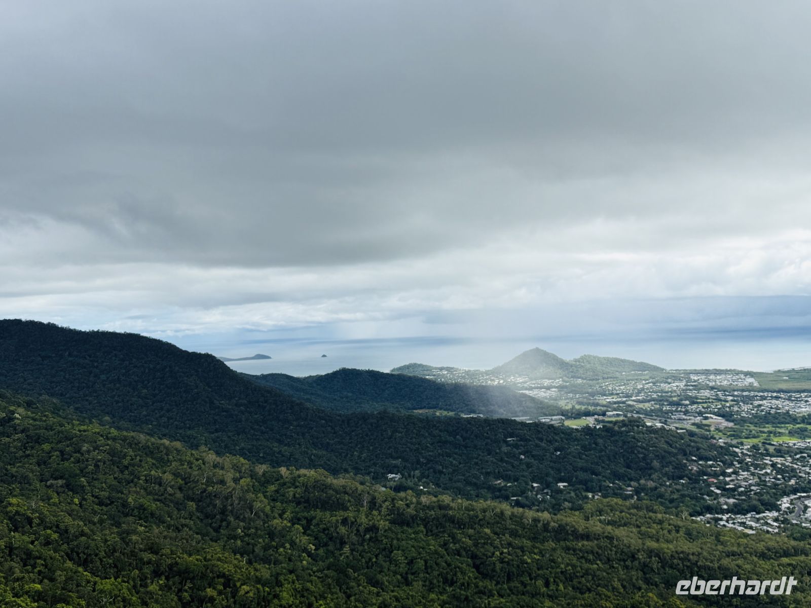Ausblick auf Cairns