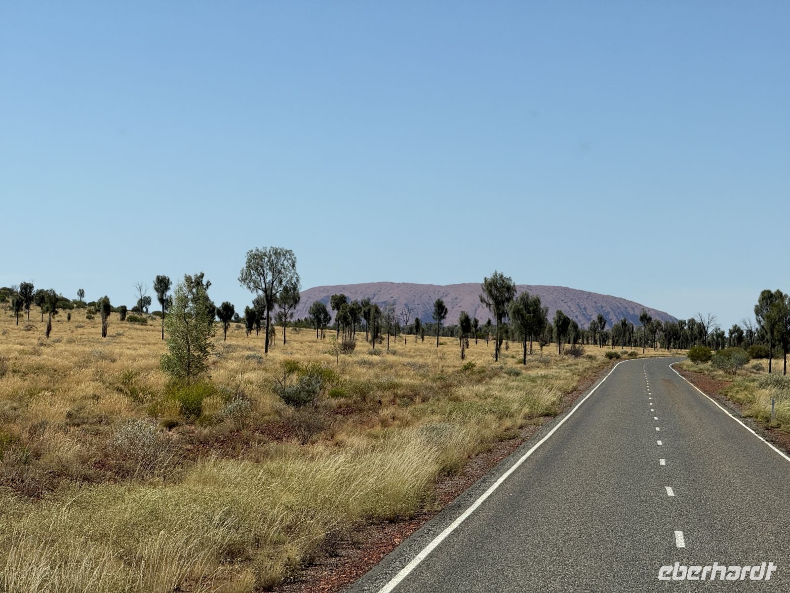 Fahrt durch das Outback / Uluru