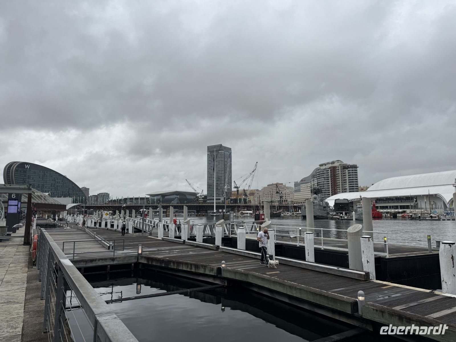 Ankunft in Sydney /Darling Harbour