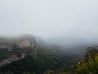 Spaziergang im Blue Mountains Nationalpark