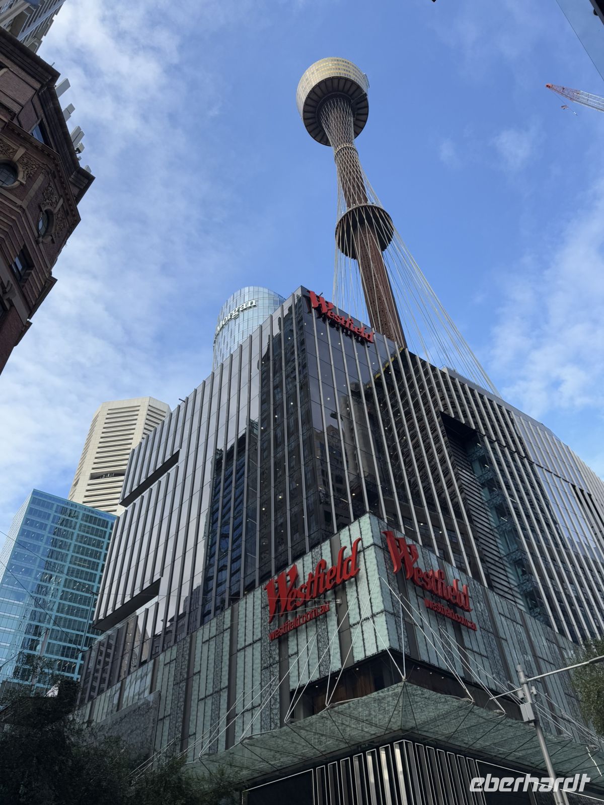 Auffahrt auf das Sydney Tower Eye