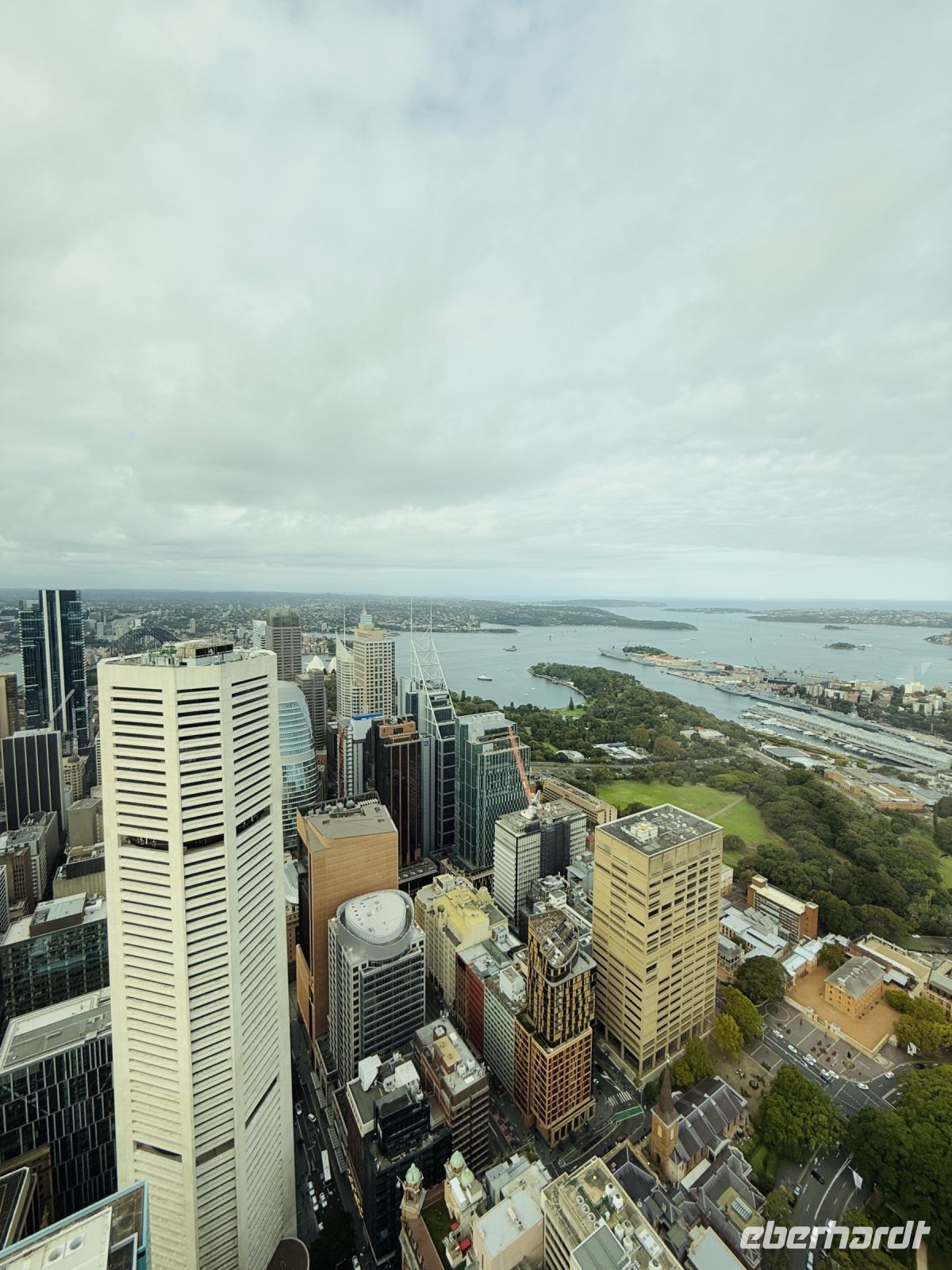 Aussicht auf Sydney vom Sydney Tower