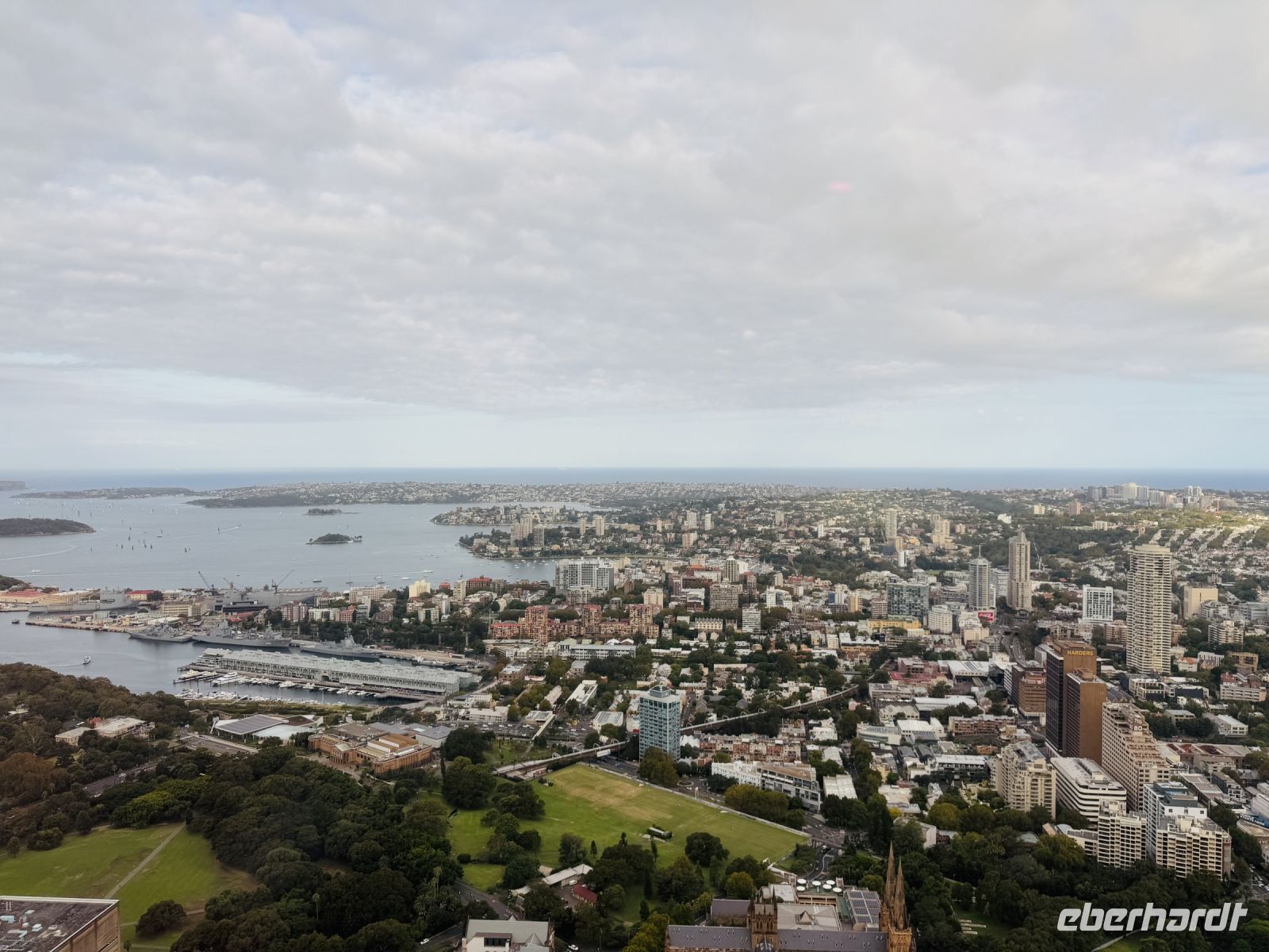 Aussicht auf Sydney vom Sydney Tower