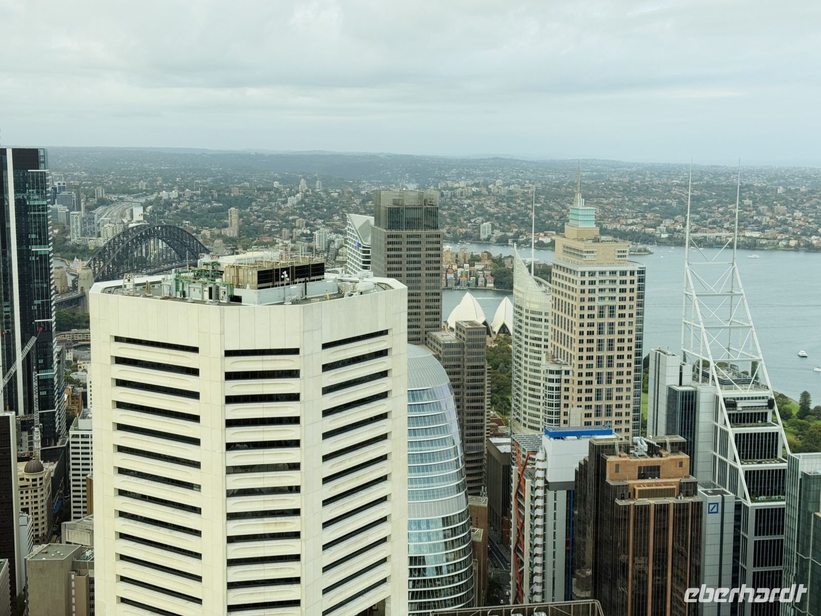 Aussicht auf Sydney vom Sydney Tower