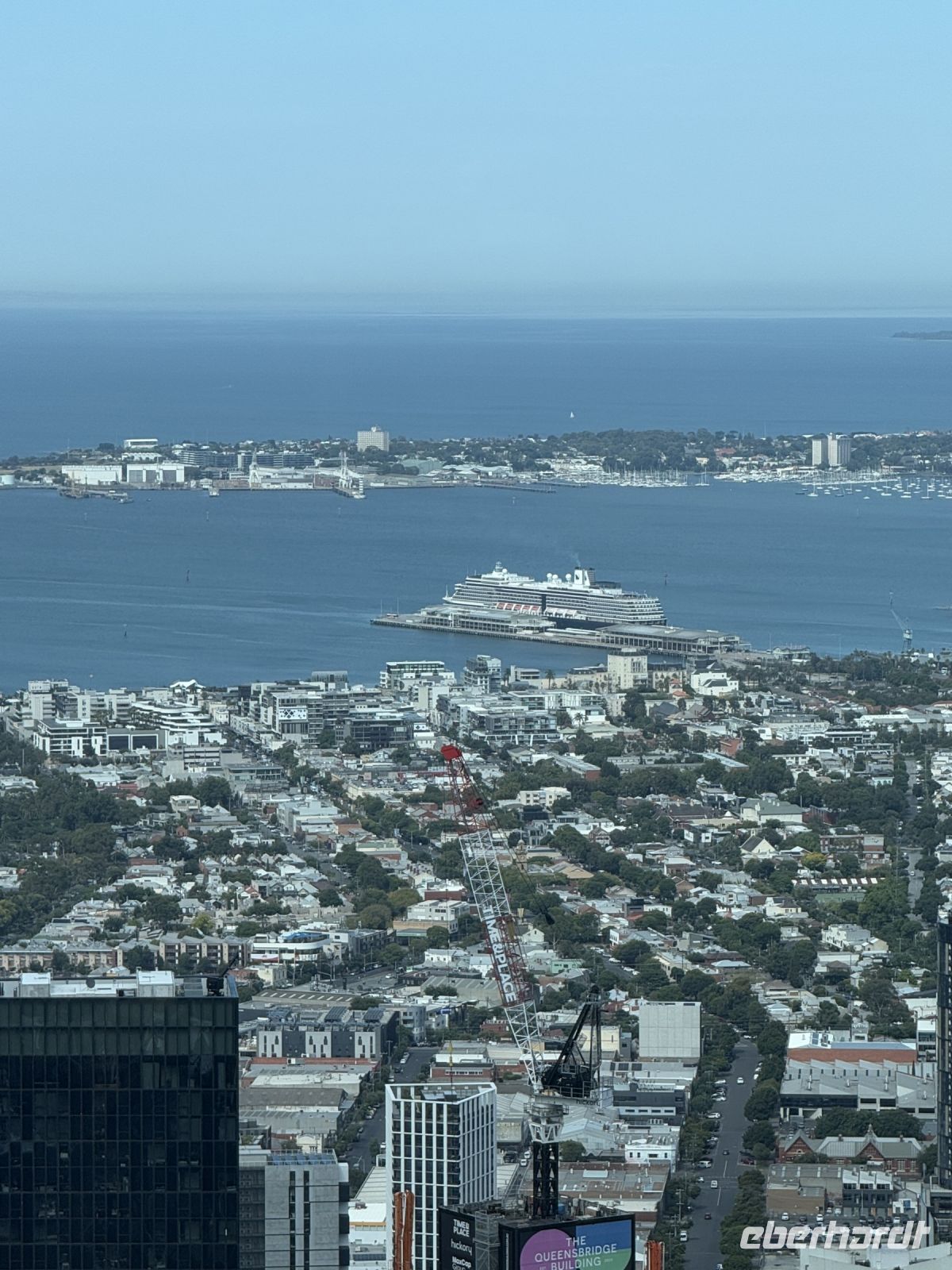 Auffahrt auf das Melbourne Skydeck