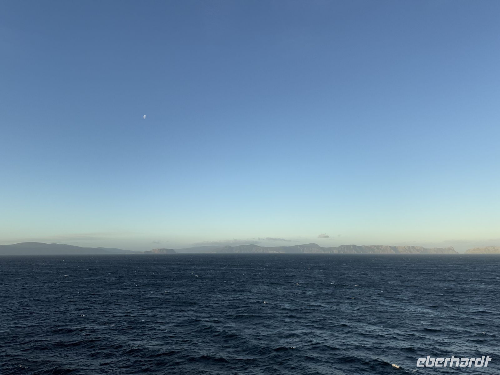 Auf dem Weg nach Neuseeland, tasmanische Küste
