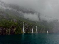 Milford Sound, Fjordland Nationalpark, Neuseeland