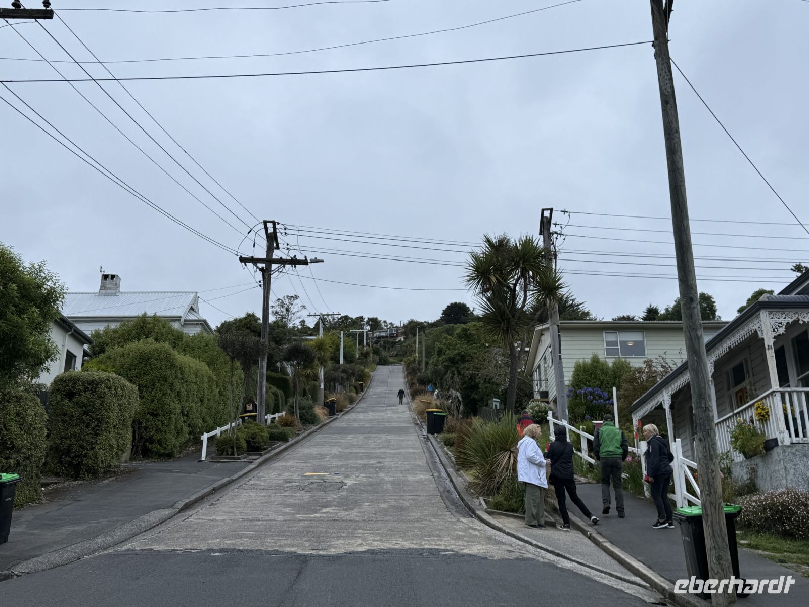 Baldwin Street - steilste Straße der Welt, Dunedin, Neuseeland