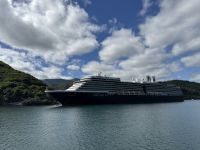 MS Westerdam auf dem Queen Charlotte Sound, Picton, Neuseeland