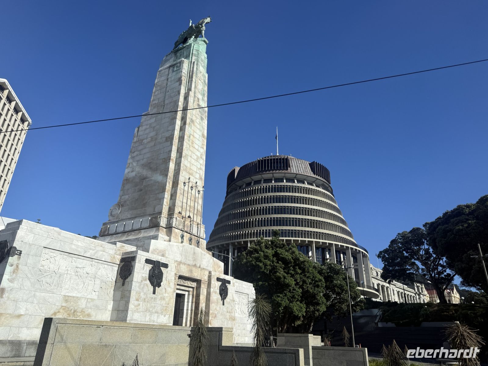 Parlamentsgebäude Wellington, Neuseeland 