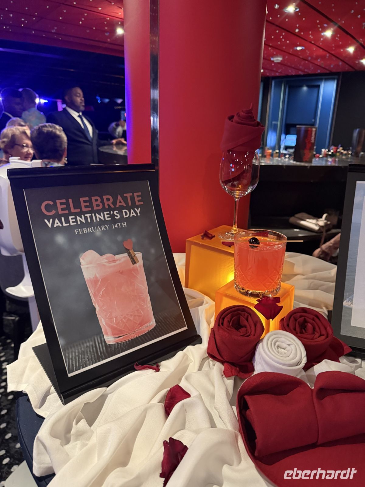 Valentinstag an Bord der MS Westerdam